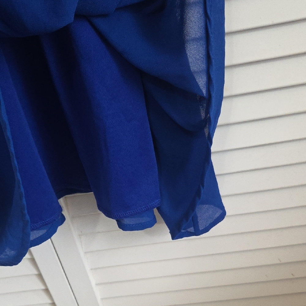 Blue Rain Sleeveless Dress - Picture 4 of 4